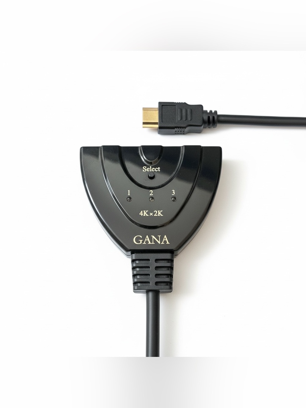 GANA 3 Port HDMI Switch 4K 30Hz 3 in 1 Out Xbox Playstation TV Switcher